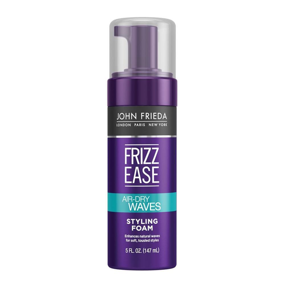 John Frieda Frizz-Ease Air-Dry Waves Hair Styling Foam 147ml