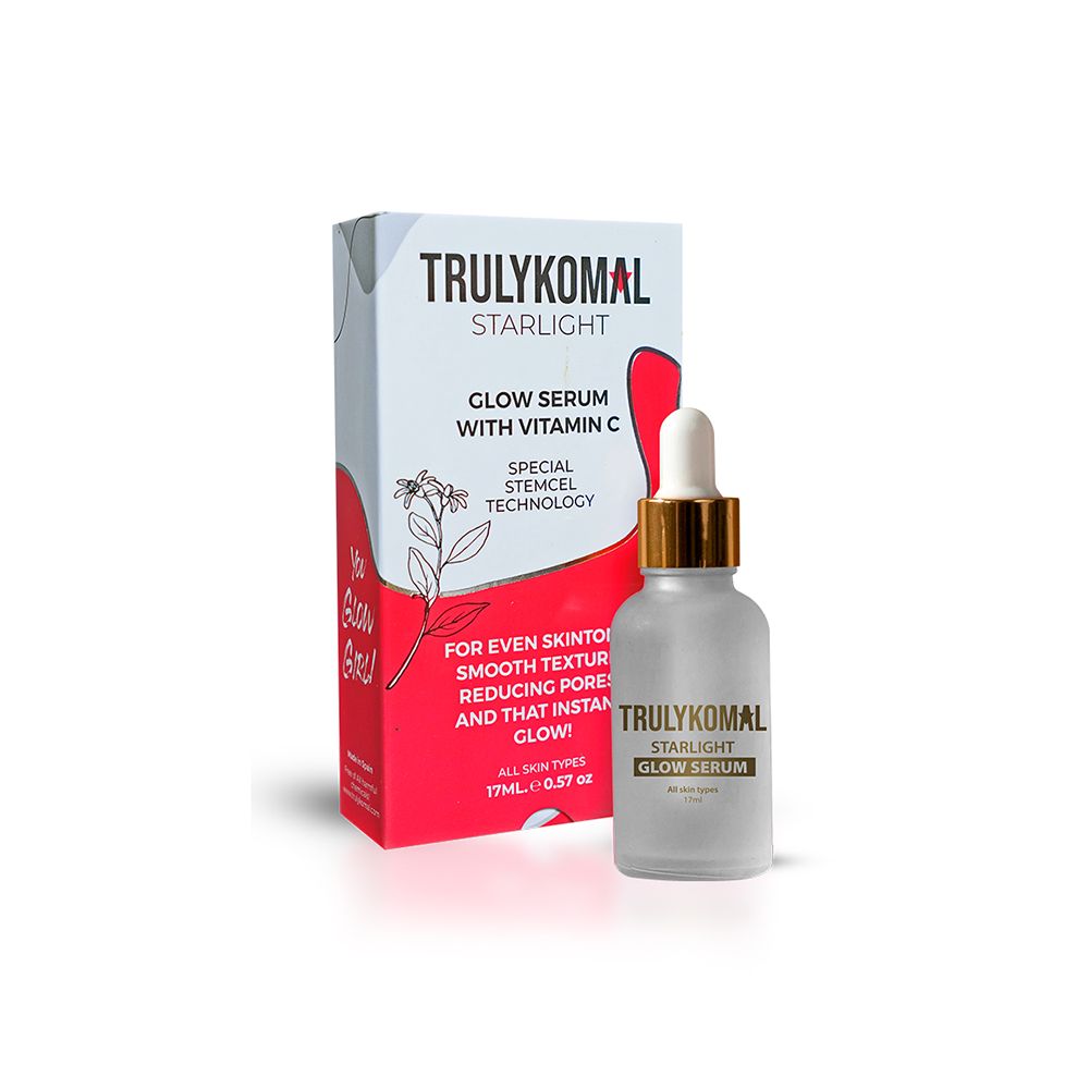 Truly Komal Glow Serum All Skin Types, 15ml