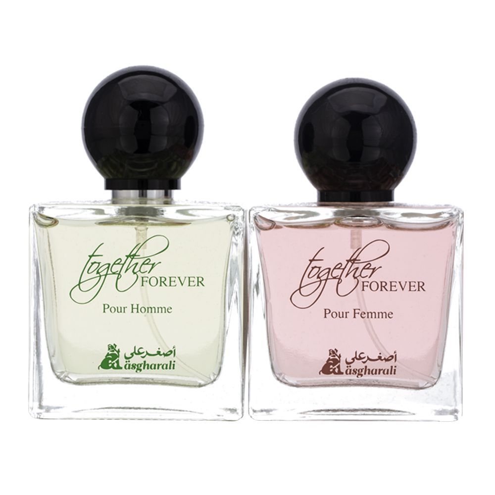 Asgharali Together Forever Eau De Parfum Set, Fragrance For Women, 100ml + 100ml