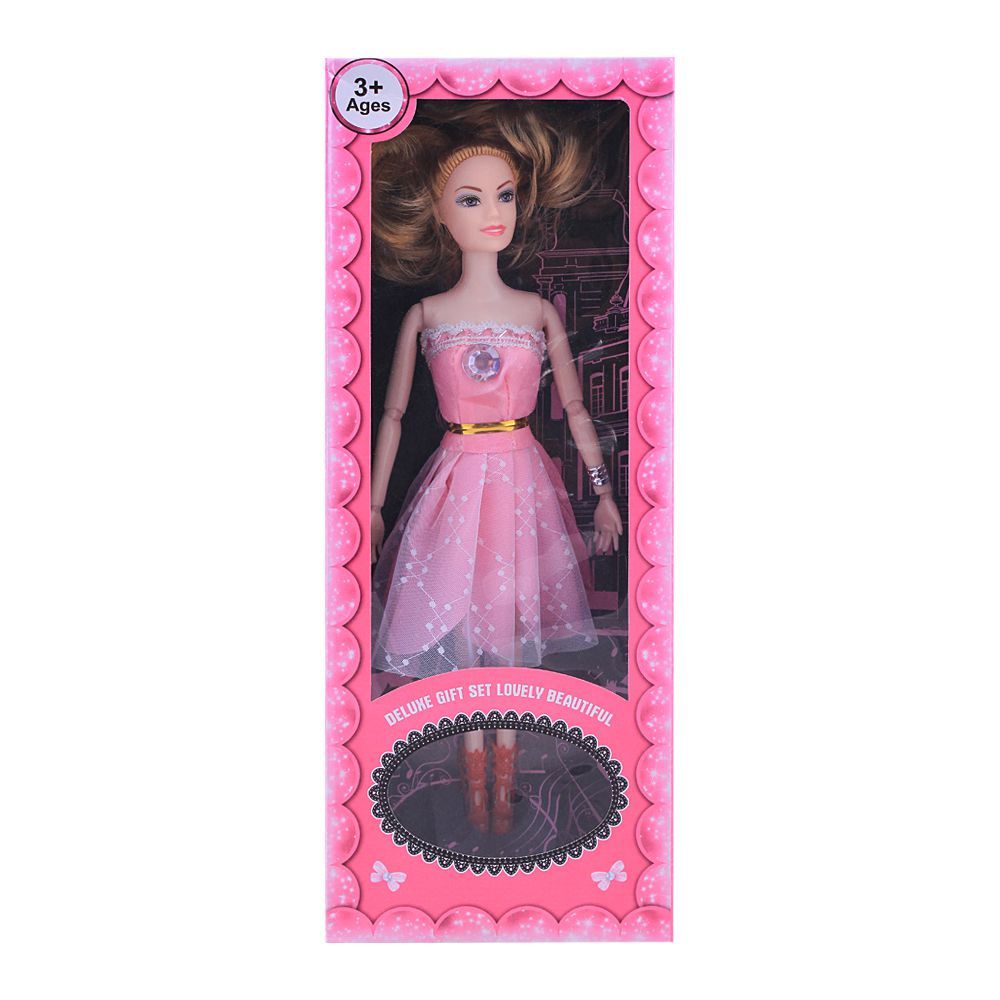 Live Long Doll Gift Set Box, Pink Dress, 2271-4