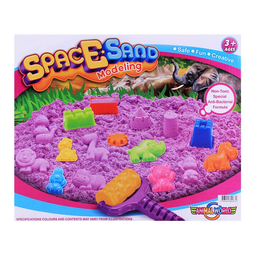 Live Long Red Space Sand With Accessories, 908-31