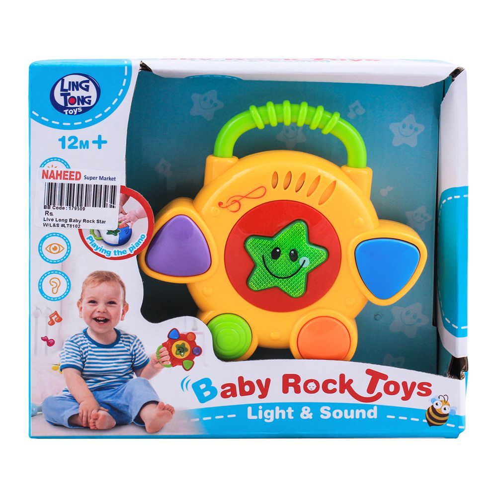Live Long Baby Rock Star With Light & Sound, LT8102