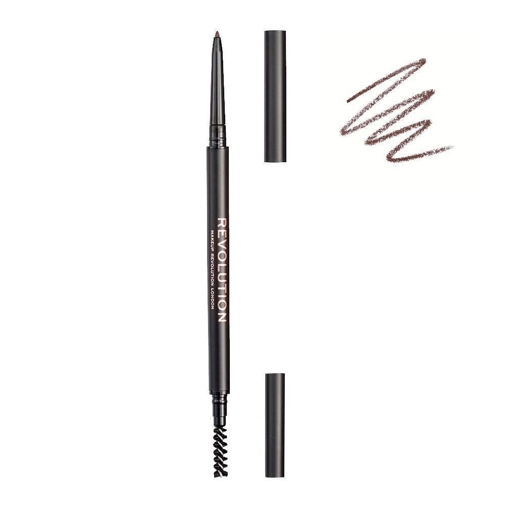 Makeup Revolution Precise Brow Pencil, Dark Brown