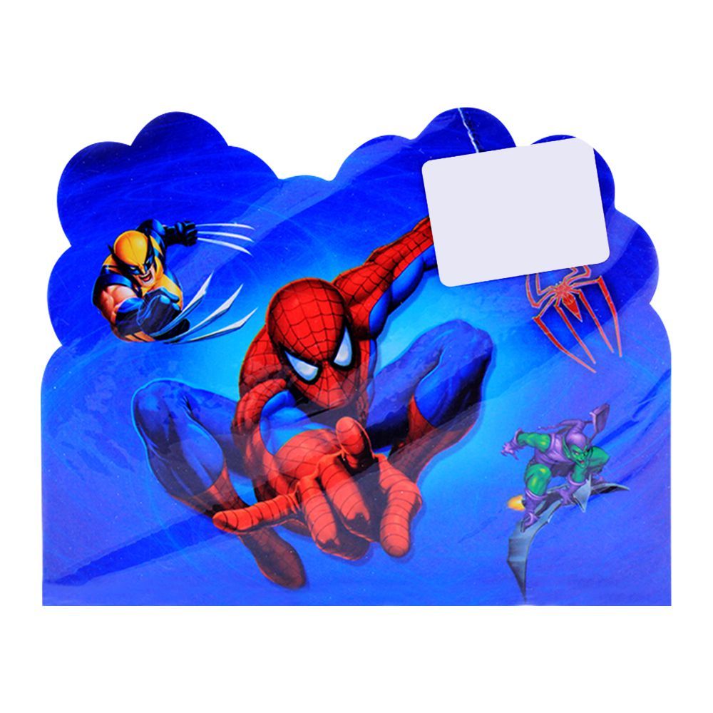 Live Long Party Supplies Spiderman Invitation Cards, 1701-8