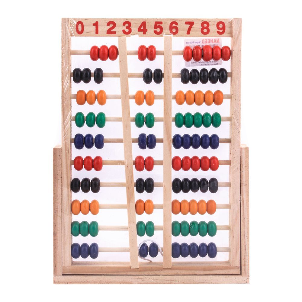Live Long Wooden Open Abacus, 2305-9