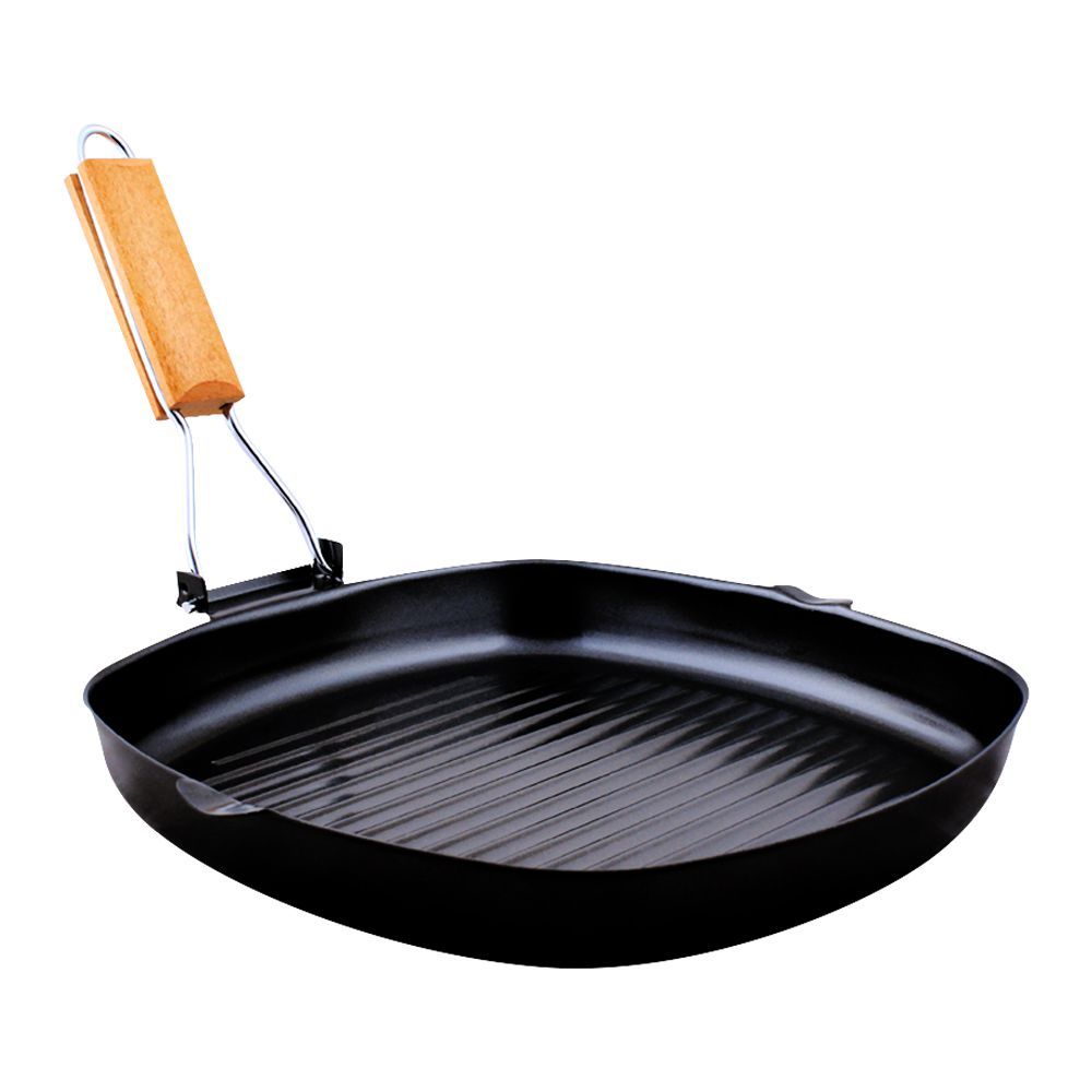 Xinmao Non-Stick Square Grill Pan, Heavy Gauge, 28 CM/11 Inches