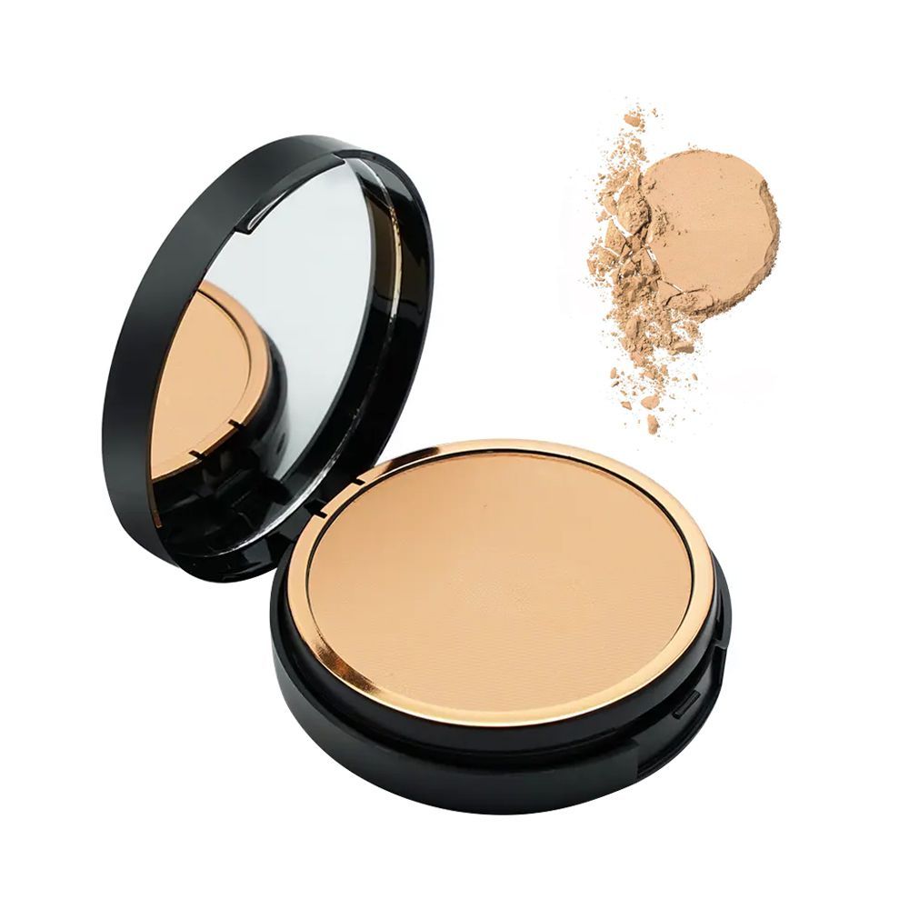 ST London Dual Wet & Dry Compact Powder, High Coverage, SPF 15, Natural