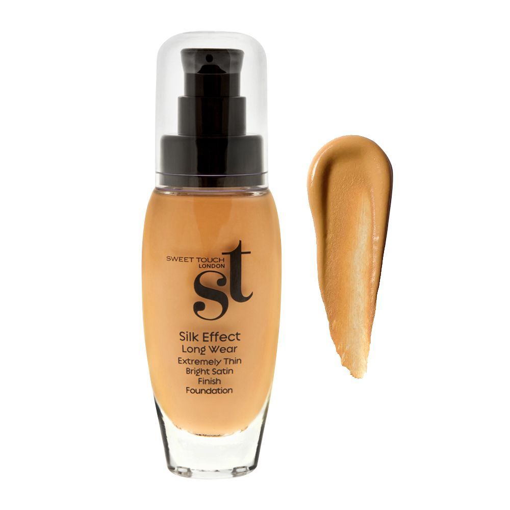 Sweet Touch Youthfull Silk Effect Foundation, FS36, Extremely Thin, Bright Satin Finish