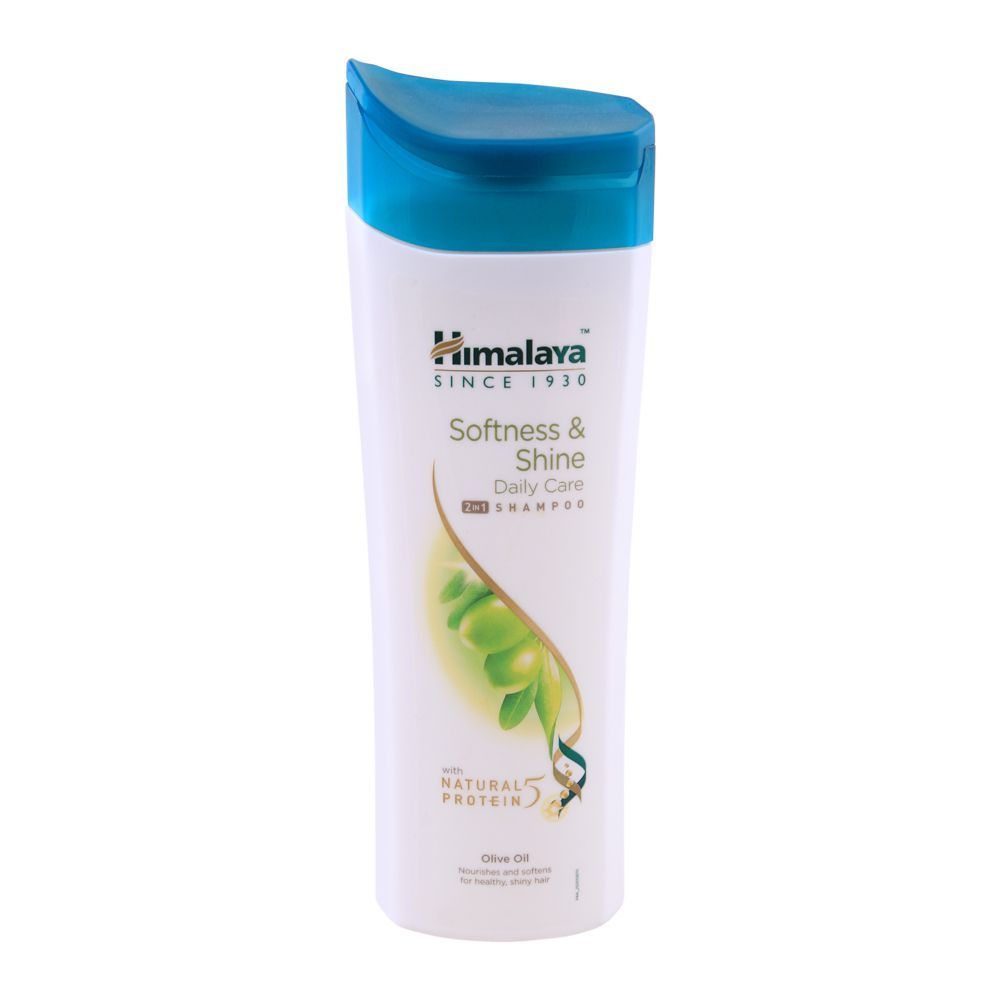 Himalaya Softness & Shine Daily Care 2-In1 Shampoo, Olive Oil, For Healthy & Shiny Hair, 400ml