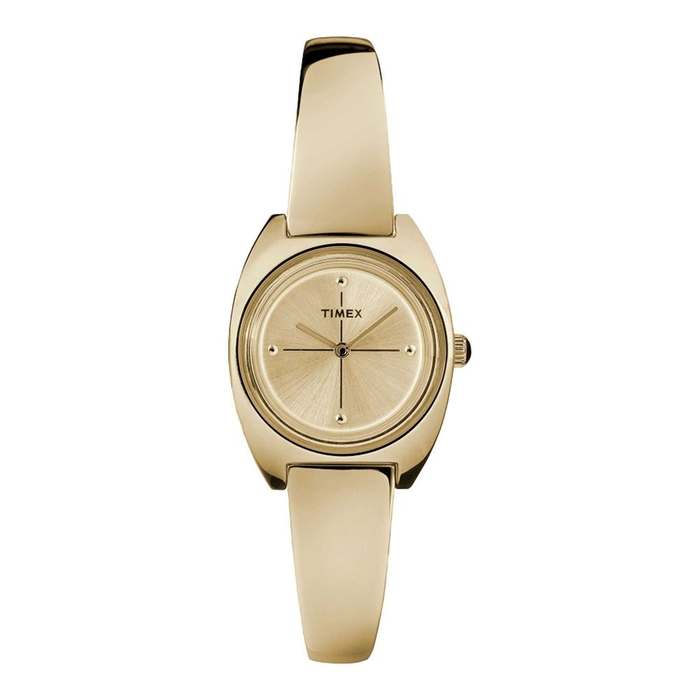 Timex Women's Beige Dial & Bracelet Analog Watch, TW2R70000