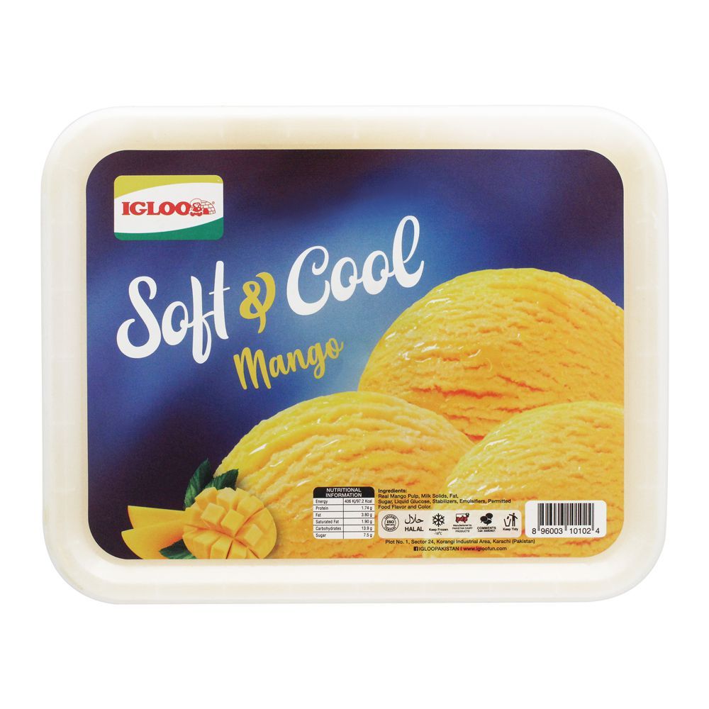 Igloo Soft & Cool Mango Frozen Dessert, 1600ml