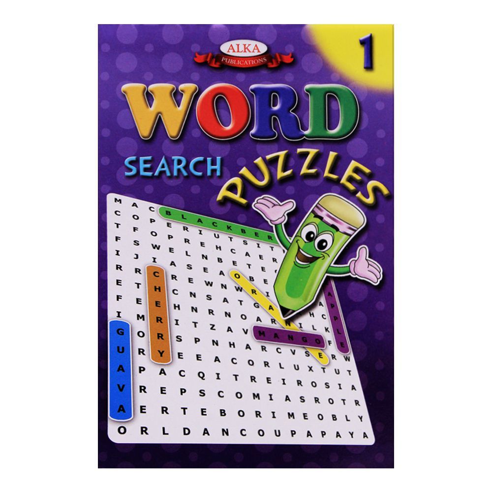 Alka Word Search Puzzles No. 1 Book