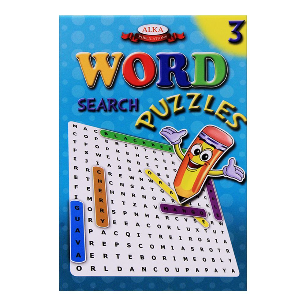 Alka Word Search Puzzles No. 3 Book
