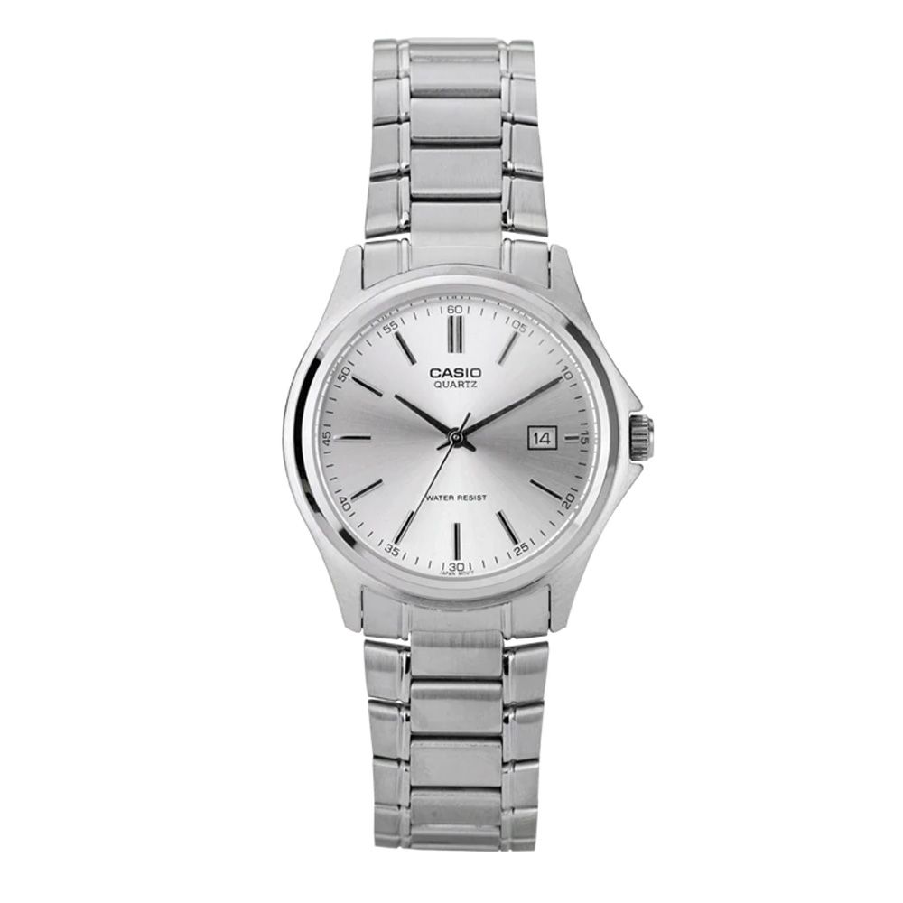 Casio Enticer Women's Silver Dial Stainless Steel Watch, LTP-1183A-7ADF