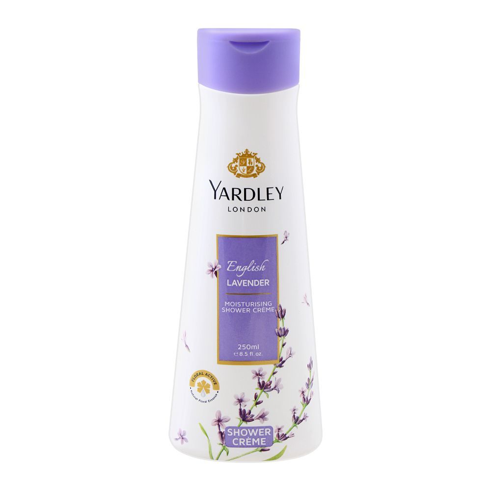 Yardley English Lavender Moisturising Shower Cream, 250ml