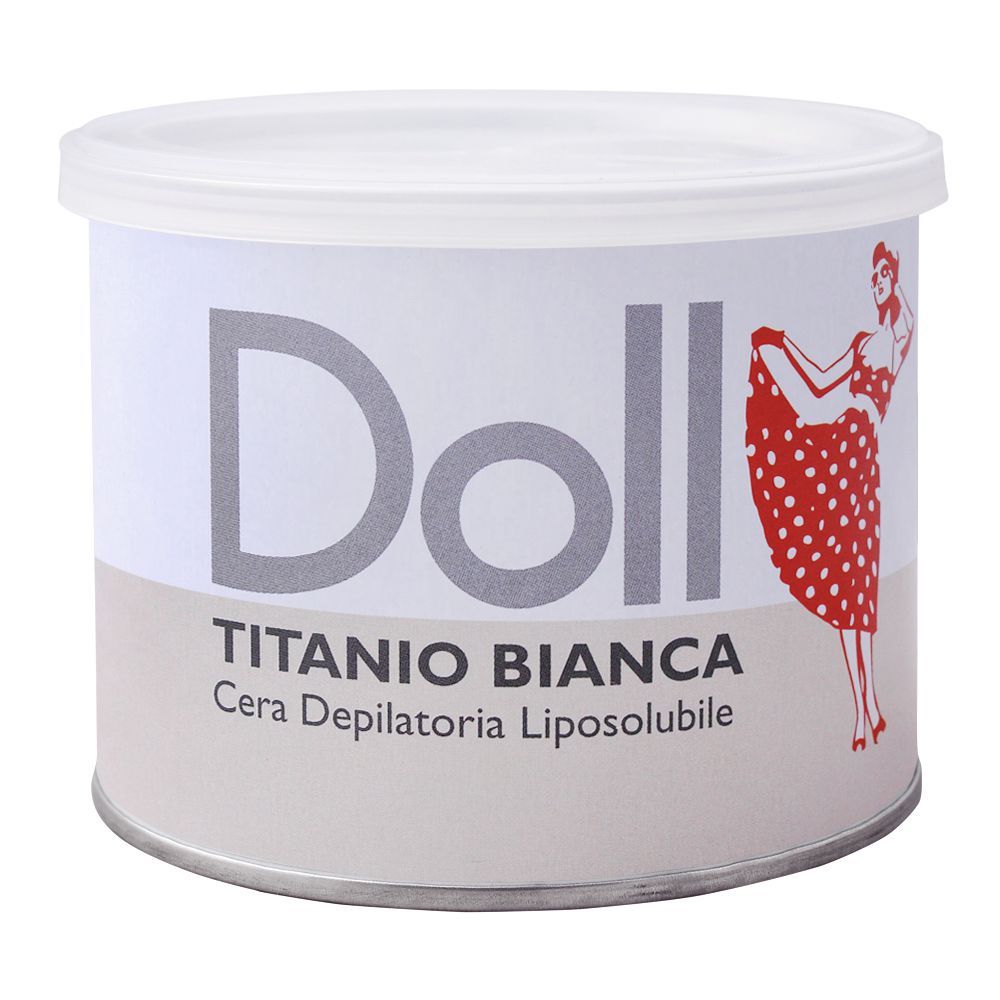 Xanitalia Doll Titanio Bianca Liposoluble Depilatory Hair Removal Wax, 400ml