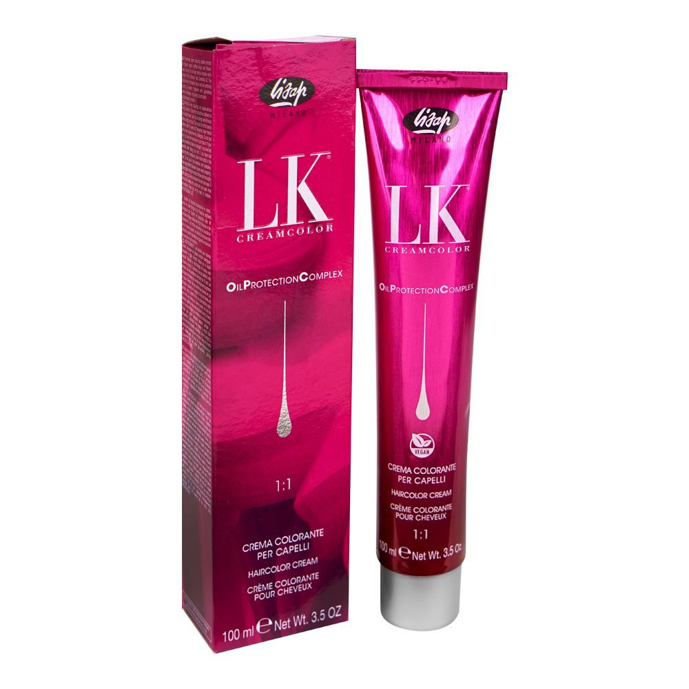 Lisap Milano LK 1:1 Cream Color, 8/0 AA Light Ash Blonde, 100ml