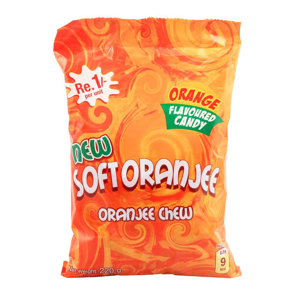 Mondelez Soft Oranjee Chew, Pouch, 220g