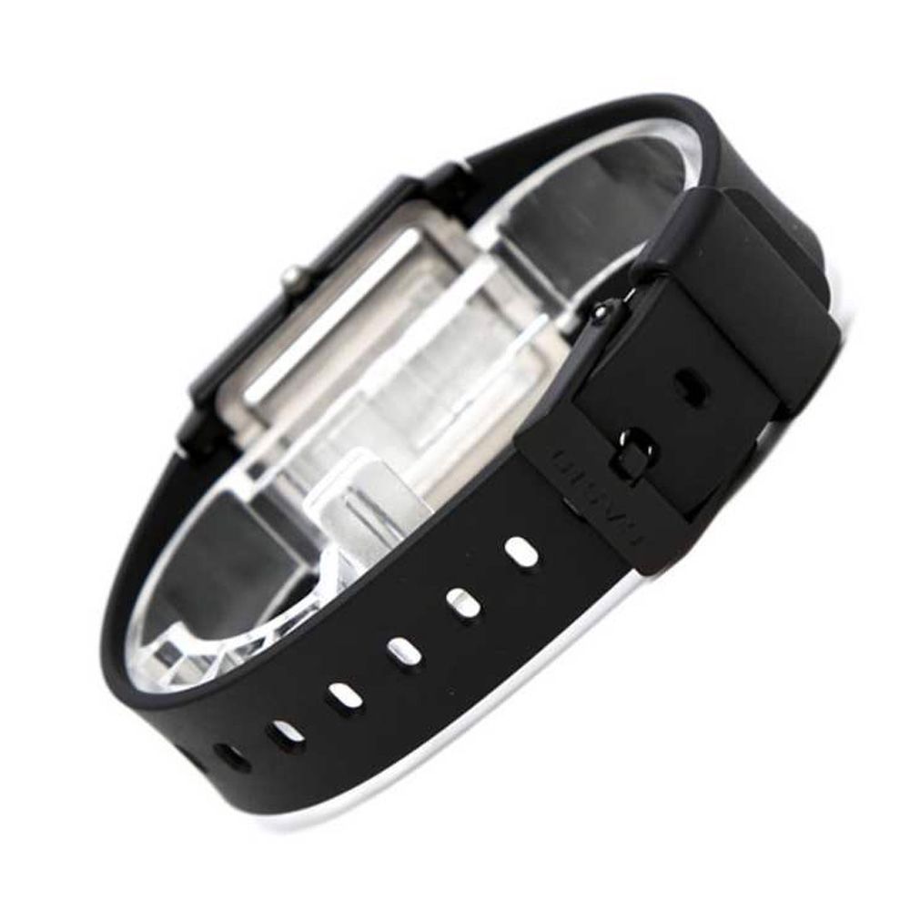 Buy Casio Women's Black Resin Quartz Analog Watch With White Dial, LQ ...
