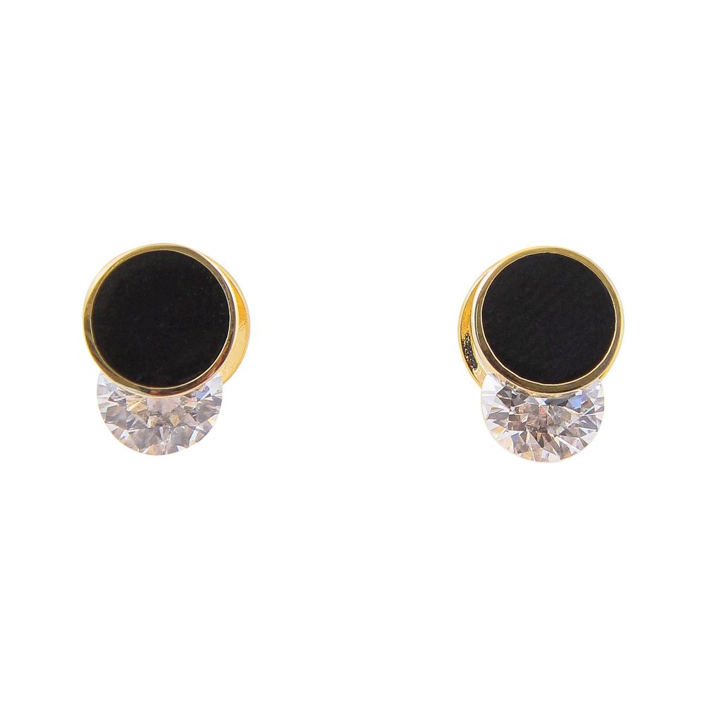 Girls Earrings, Golden, NS-0132