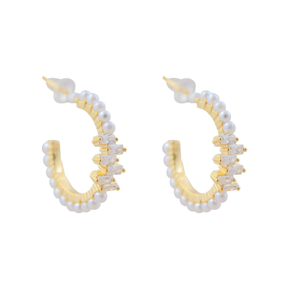 Pearl Bali Girls Earrings, NS-0138
