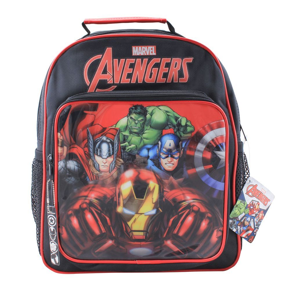 Marvel Avengers Boys Backpack, Black, MVNG-5031