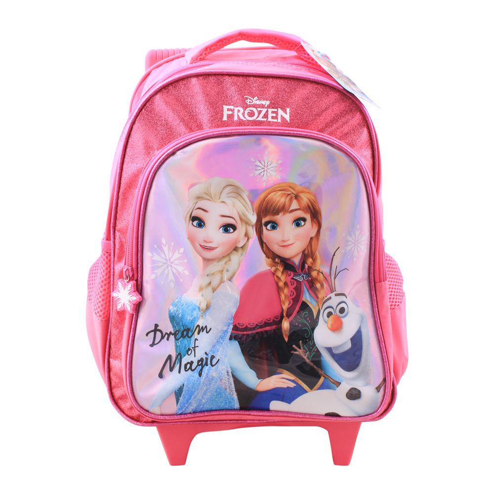 Frozen Dream of Magic Girls Trolly Backpack, Pink, FZ-91689