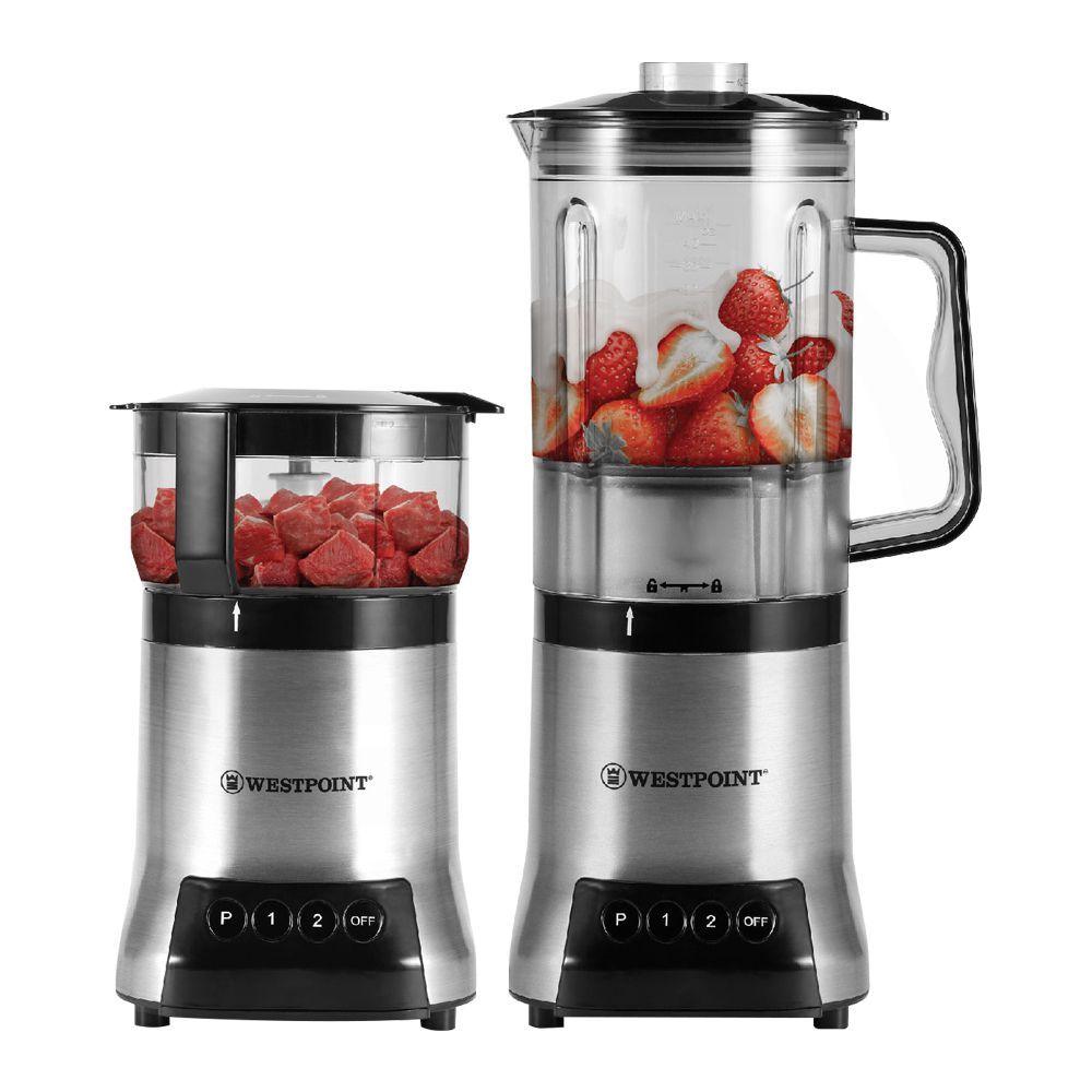 West Point Professional Blender and Chopper, 800W, WF-366