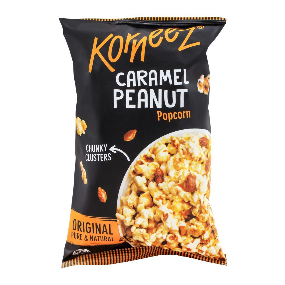 Korneez Caramel Peanut Popcorn, 25g