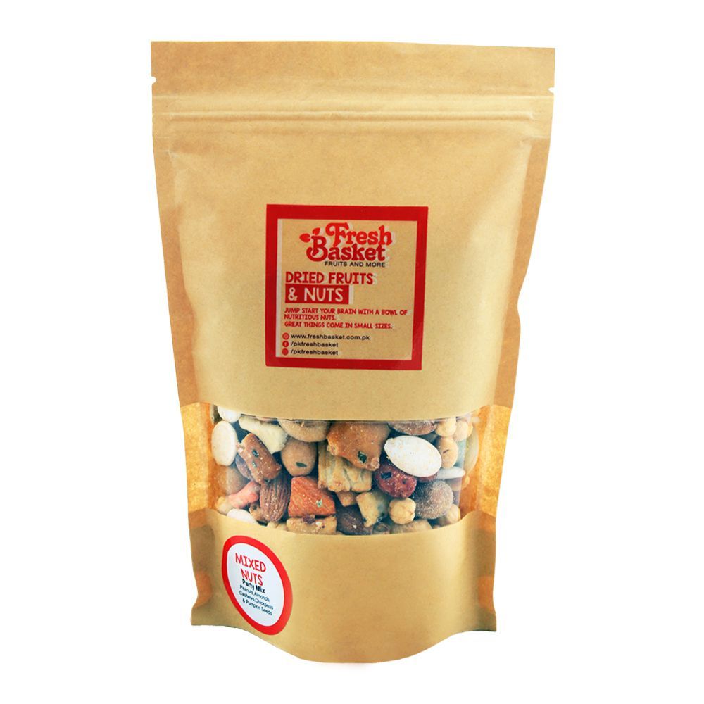 Fresh Basket Mixed Nuts, Party Mix Dry Fruits, 250g