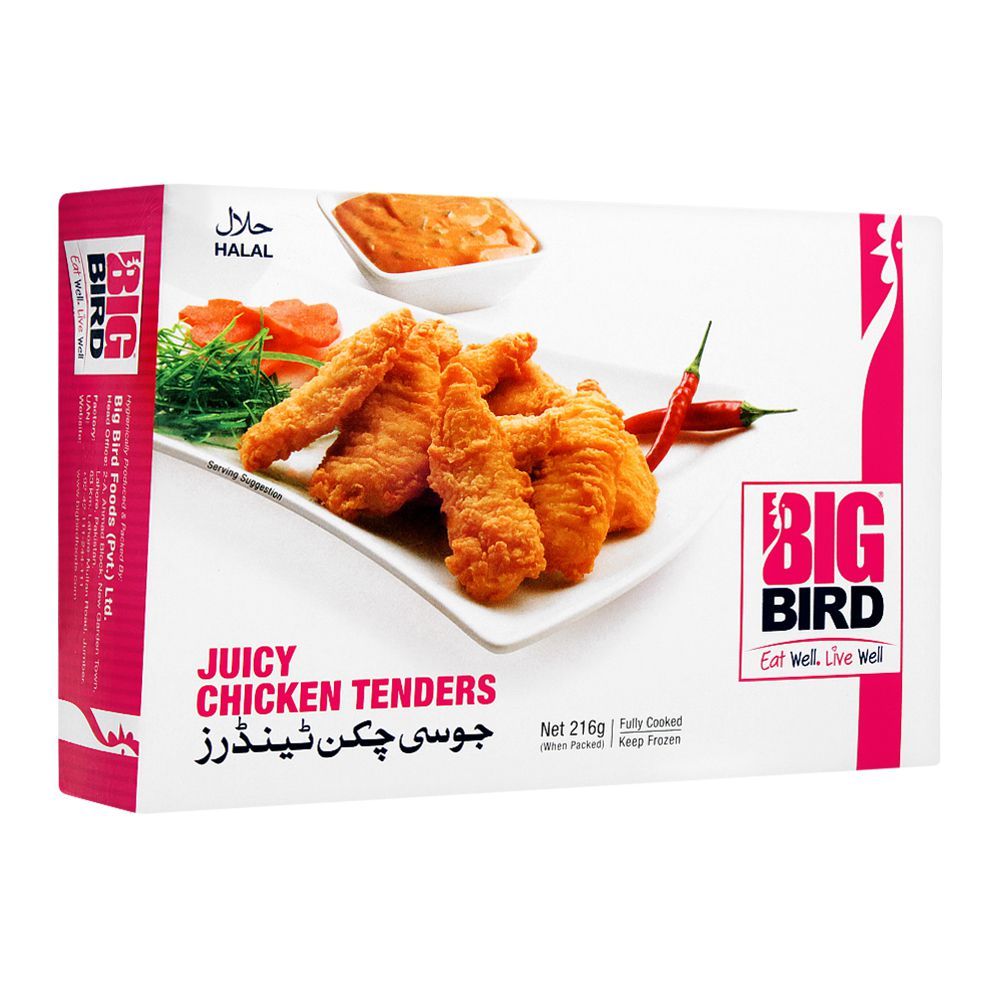 Big Bird Juicy Chicken Tenders, 216g