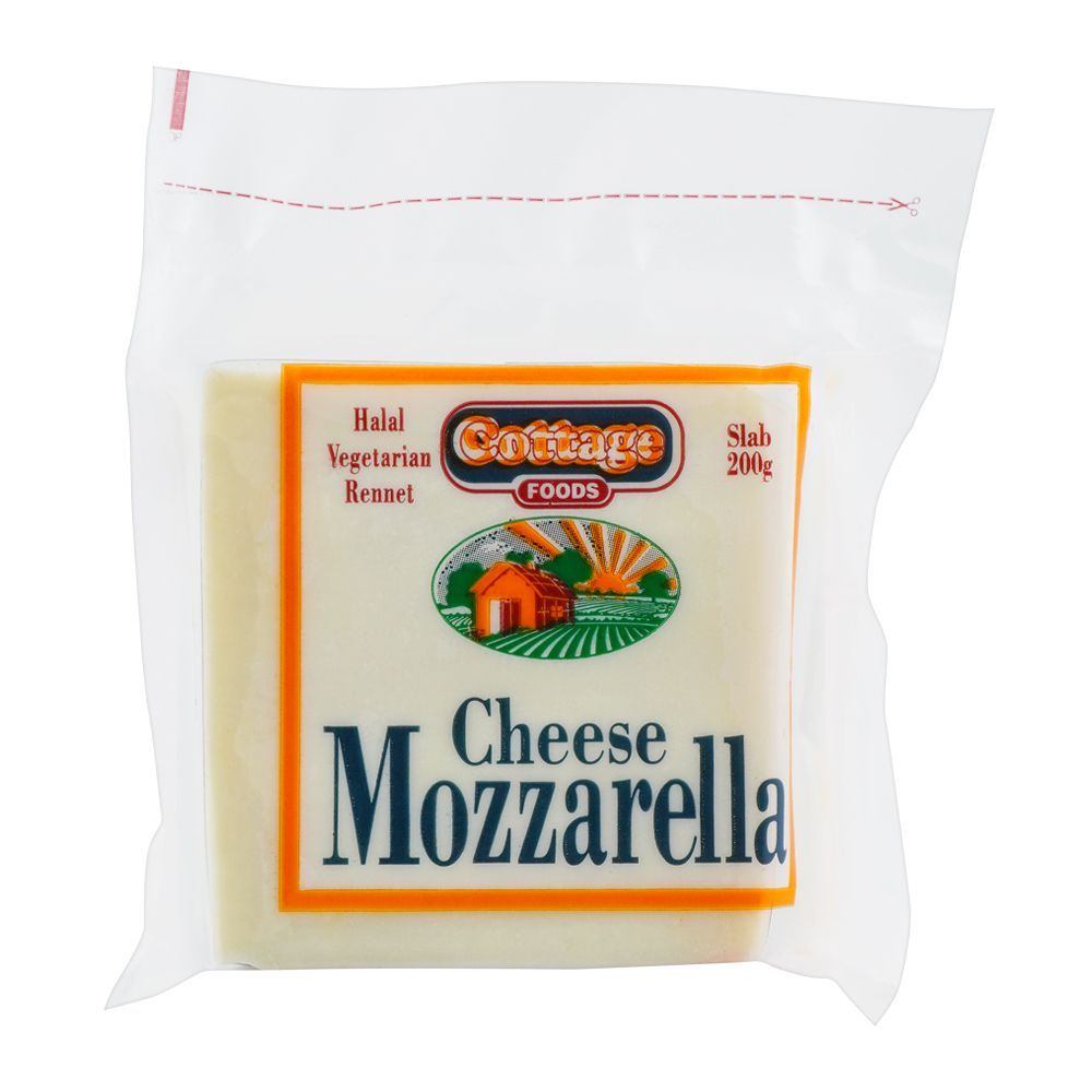 Buy Cottage Mozzarella Cheese, Slab, 200g Online at Best Price in ...
