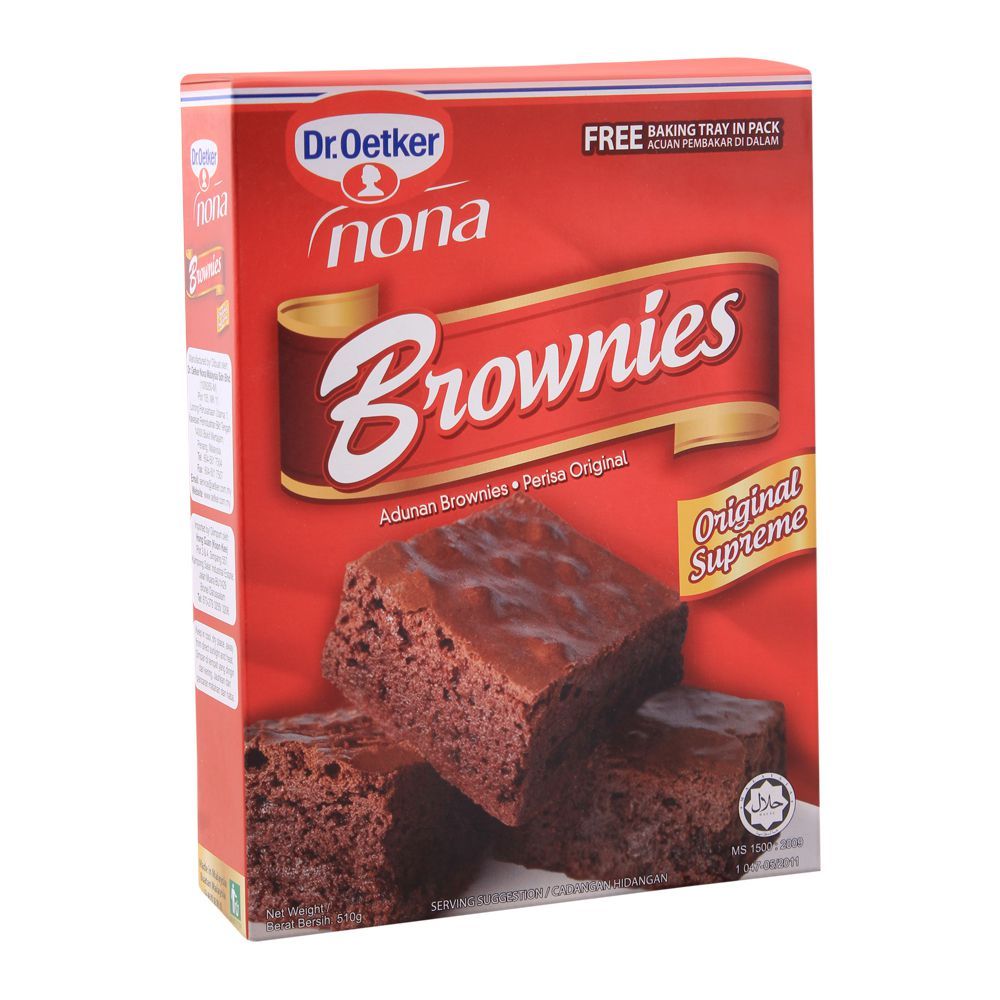 Dr. Oetker Brownies, Original Supreme, 510g