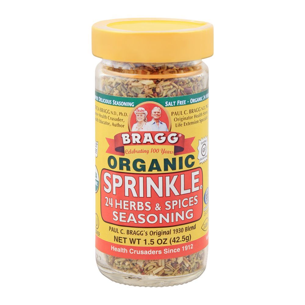 Bragg Organic Sprinkle, 24 Herbs & Spices Seasoning, 42.5g