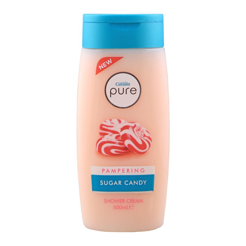 Cussons Pure Pampering Sugar Candy Shower Cream, 500ml