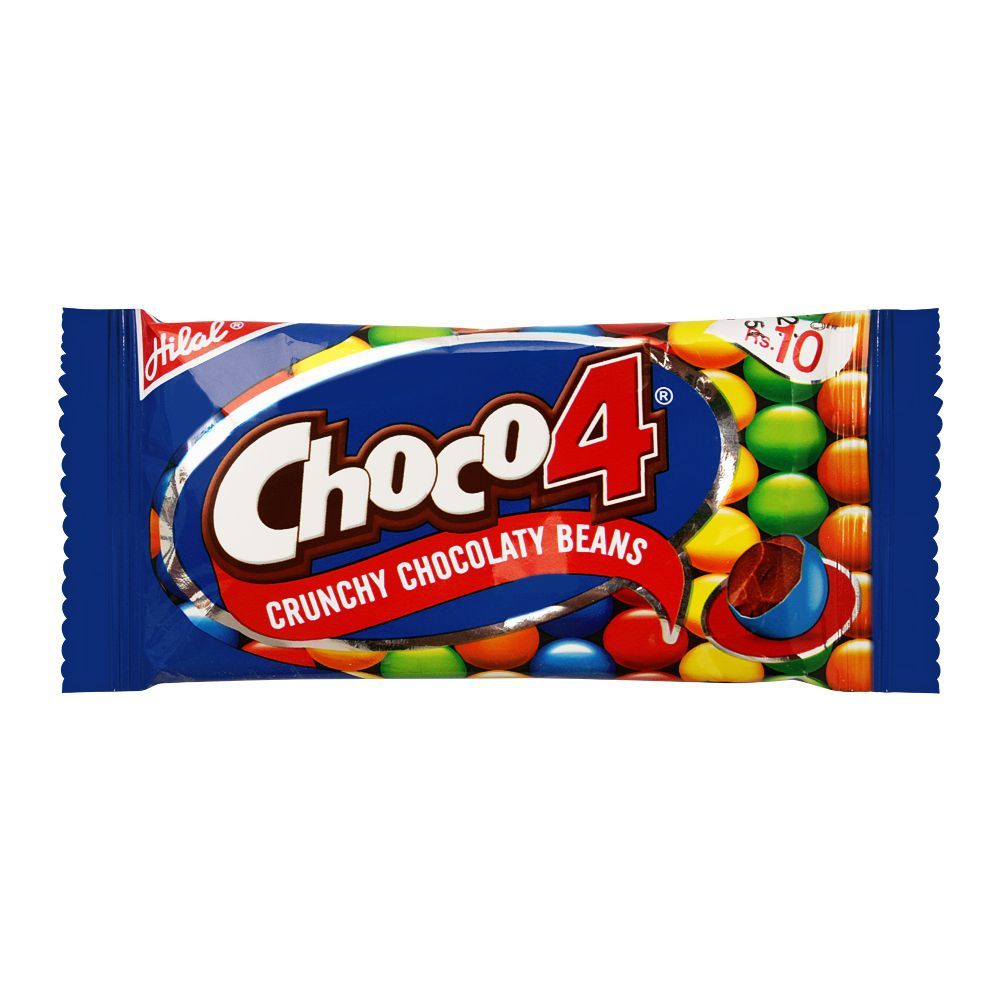 Hilal Choco4 Crunchy Chocolate Beans, 13g