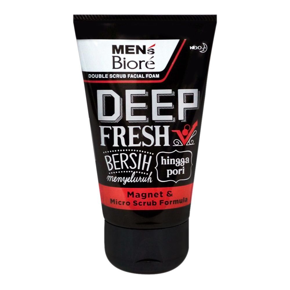Purchase Biore Men S Deep Fresh Double Scrub Facial Foam G Online