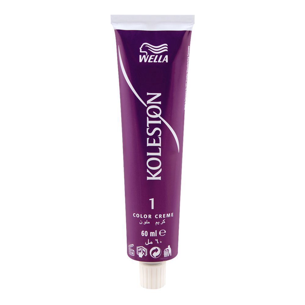 Wella Koleston Color Cream Tube 60ml, 307/2 Matt Medium Blonde