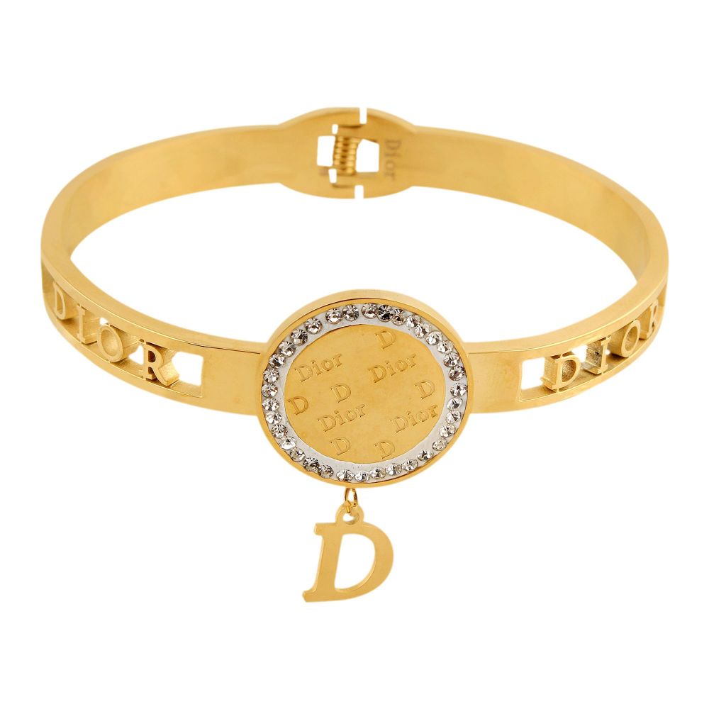 Dior Style Girls Bracelet, Golden, NS-0182