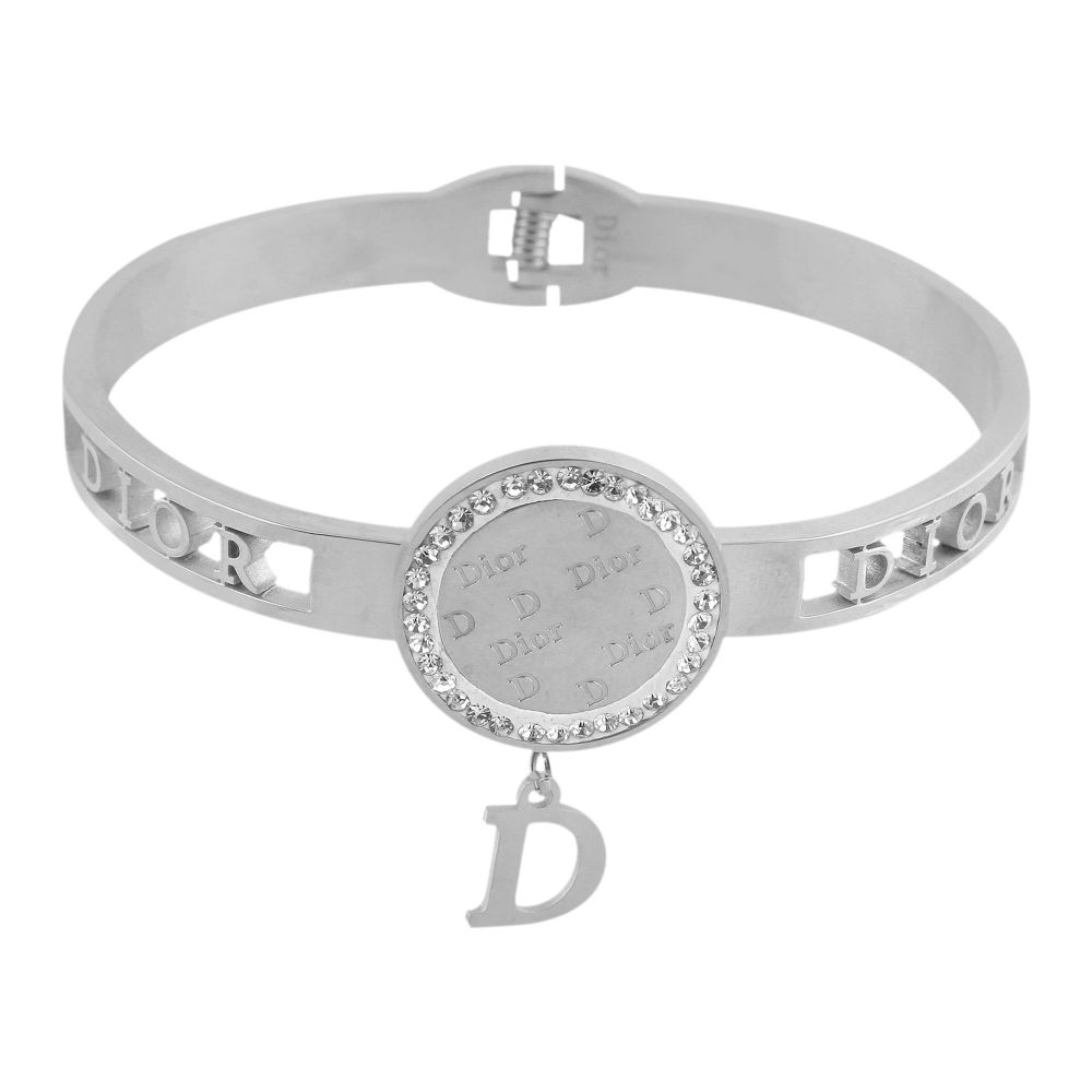 Dior Style Girls Bracelet, Silver, NS-0182