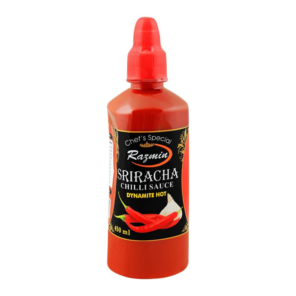 Razmin Sriracha Chilli Dynamite Hot Sauce, 450ml