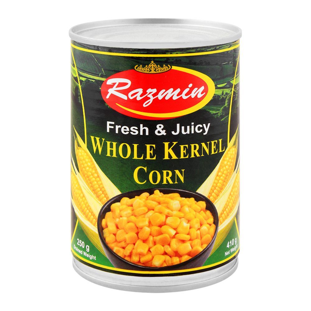 Razmin Whole Kernel Corn, 410g