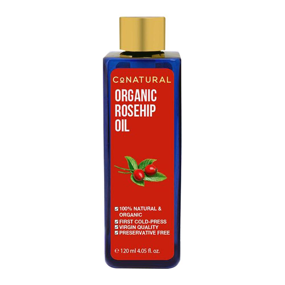 CoNatural Organic Rosehip Oil, 120ml
