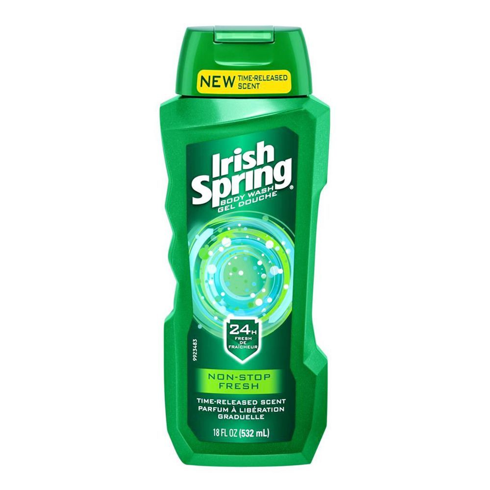 Irish Spring Non-Stop Fresh Body Wash, 532ml