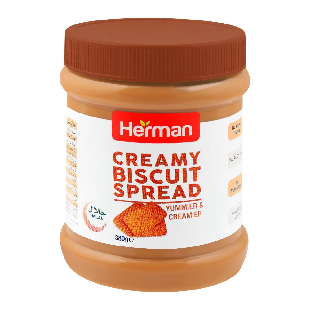 Herman Creamy Biscuit Spread, 380g