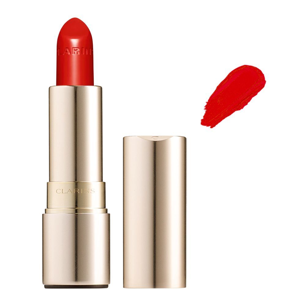 Buy Clarins Paris Joli Rouge Moisturizing Long Wearing Lipstick 741 Red Orange Online At Best