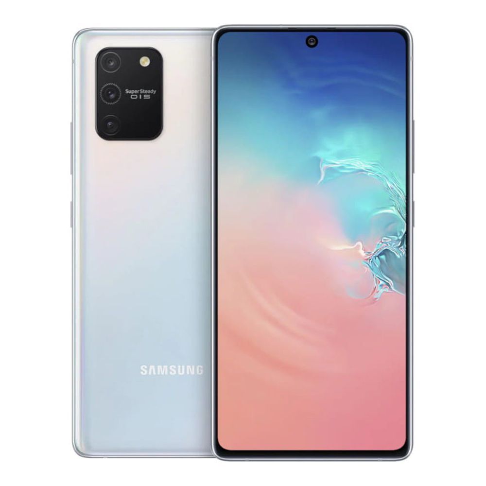 Samsung Galaxy S10 Lite 8GB/128GB Prism Whtie Smartphone, SM-G770F