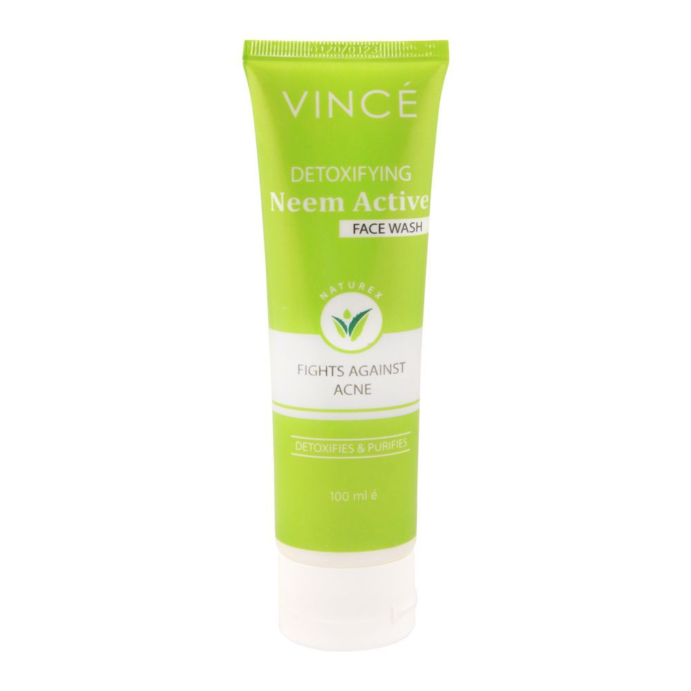 Vince Detoxifying Neem Active Face Wash, 100ml