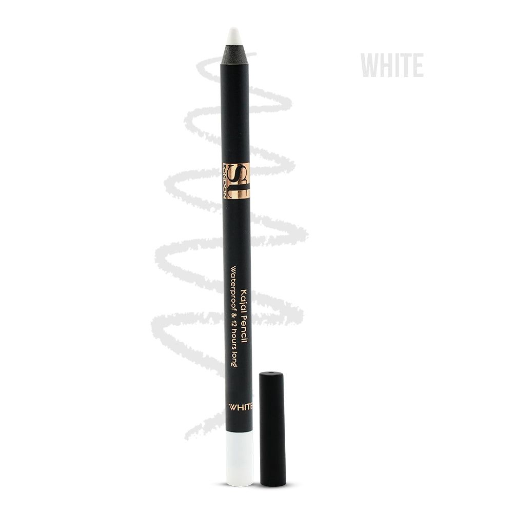 ST London Kajal Pencil, Waterproof & 12 Hours Long, White