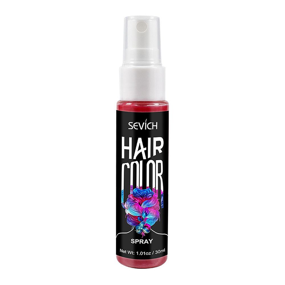 Sevich Hair Color Spray, Red, 30ml
